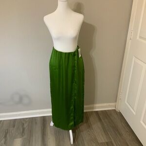 A New Day Vibrant Green Maxi Skirt